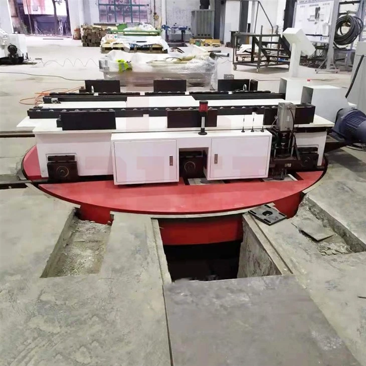 Electric Turntable Track Transfer Flat Cart best